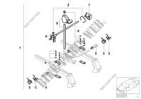 Bicycle lift for MINI Cooper D 1.6 2009