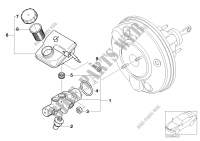 Brake master cylinder DSC for MINI One 1.4i 2002