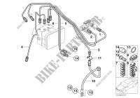 Brake pipe front ABS for MINI One 1.4i 2002