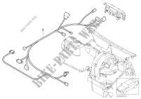 Cable set, heater and air conditioning for MINI Cooper 2002