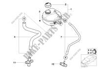 Expansion tank/tubing for MINI Cooper S 2002