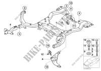 Front axle support/wishbone for MINI One 1.6i 2000