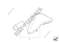 Handbrake grip/leather cover for MINI Coop.S JCW GP 2006