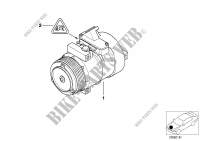 RP air conditioning compressor for MINI Cooper 2002