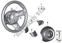 Airbag sports steering wheel for MINI Cooper 2012