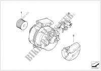 Alternator, individual parts 100/110A for MINI One 2003