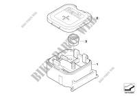 B+ terminal point, engine compartment for MINI Coop.S JCW GP 2006