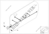 Door cable harness for Mini One 1.6i 2000