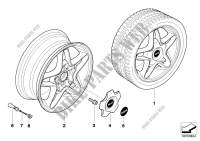 MINI alloy wheel S Winder 102 for MINI One 1.6i 2000
