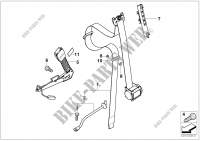 Seat belt, front, up to 10/03 for MINI One 1.4i 2002