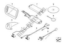 Single parts for PDA navigation for MINI Cooper S 2000
