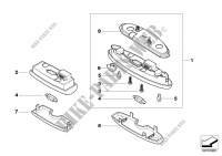Various lamps for MINI One 1.4i 2002