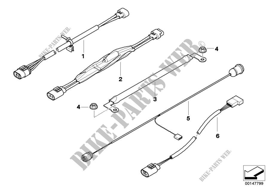Various additional wiring sets for MINI Cooper 2002