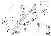 Cooling System Water Hoses for MINI Cooper d 2006