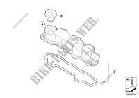 Cylinder head cover for MINI Cooper D 2005