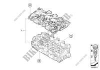 Cylinder head for MINI Cooper d 2006