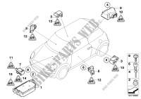 Electric parts, airbag for MINI Cooper D 2.0 2010