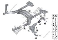 Front axle support/wishbone for MINI Coop.S JCW 2012