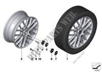 JCW LA wheel, Cross Spoke Challenge R112 for MINI Coop.S JCW 2012