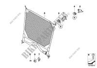 Load area net for MINI Coop.S JCW 2007