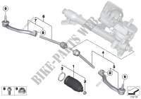 Steering linkage/tie rods for MINI Cooper 2012