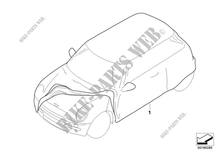 Cover for MINI Coop.S JCW 2011