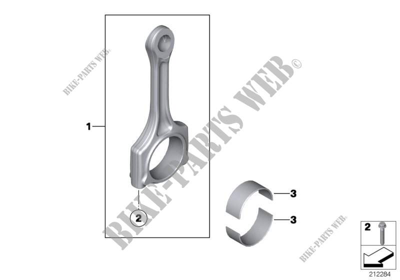 Crankshaft Connecting Rod for MINI Cooper ALL4 2012