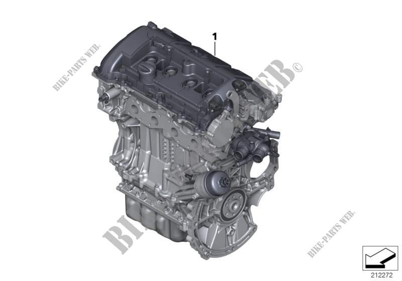 Motore alleggerito   Ricambi Usati for MINI Cooper ALL4 2012