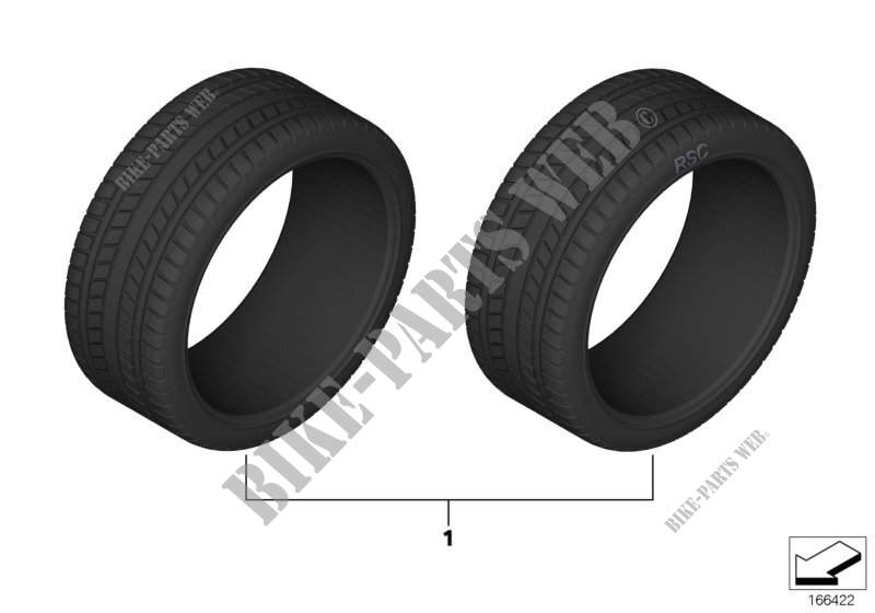 Summer tyres for MINI JCW ALL4 2015