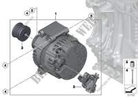 Alternator 150A for MINI Cooper 2012