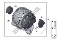 Alternatore di rotazione   Ricambi Usati for MINI Cooper SD ALL4 2012