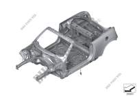Body skeleton for MINI Cooper S 2011