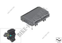 Control unit air conditioning sys. for MINI Cooper 2014