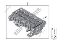 Cylinder head for MINI Cooper D 1.6 2012