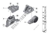 Engine Suspension for MINI Cooper D 2.0 2011