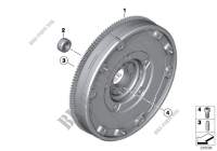 Flywheel / Twin Mass Flywheel for MINI Cooper D 1.6 2012