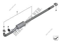 Front silencer for MINI Cooper SD 2010