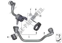 Fuel tank breather valve for MINI Cooper 2012