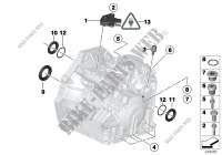GA6F21WA mounting parts/gaskets for MINI Cooper S 2006