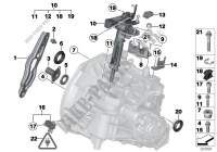 GS6 53BG/DG single gearbox parts for MINI JCW ALL4 2011