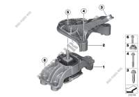 Gearbox suspension for Mini Cooper 2012