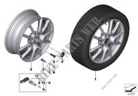 MINI LA wheel Double Spoke 534 for Mini Cooper D 2013