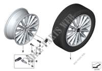MINI LA wheel, multi spoke 505 for Mini Cooper D 2013