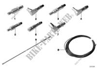 Repair parts, coaxial cable, contacts for MINI Cooper 2012