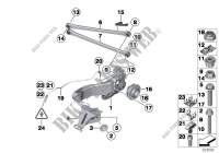 Rr axle support, wheel susp.,whl bearing for MINI JCW ALL4 2012