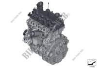 Short Engine for MINI Cooper D 1.6 2009