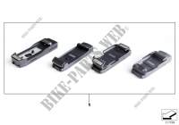 Snap in adapter, BlackBerry/RIM devices for Mini Cooper d 2006