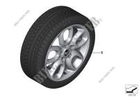 Spike/SC wint.wheel w.tyre Style 494 16