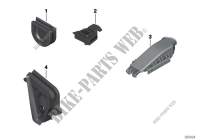Various grommets / covers for MINI Cooper 2012
