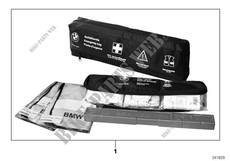Emergency bag for MINI Cooper D 1.6 2009